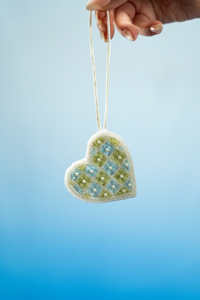 PASTEL CHECKERED HEART