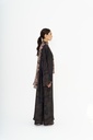 NOIR BLOOM REVERSIBLE KIMONO
