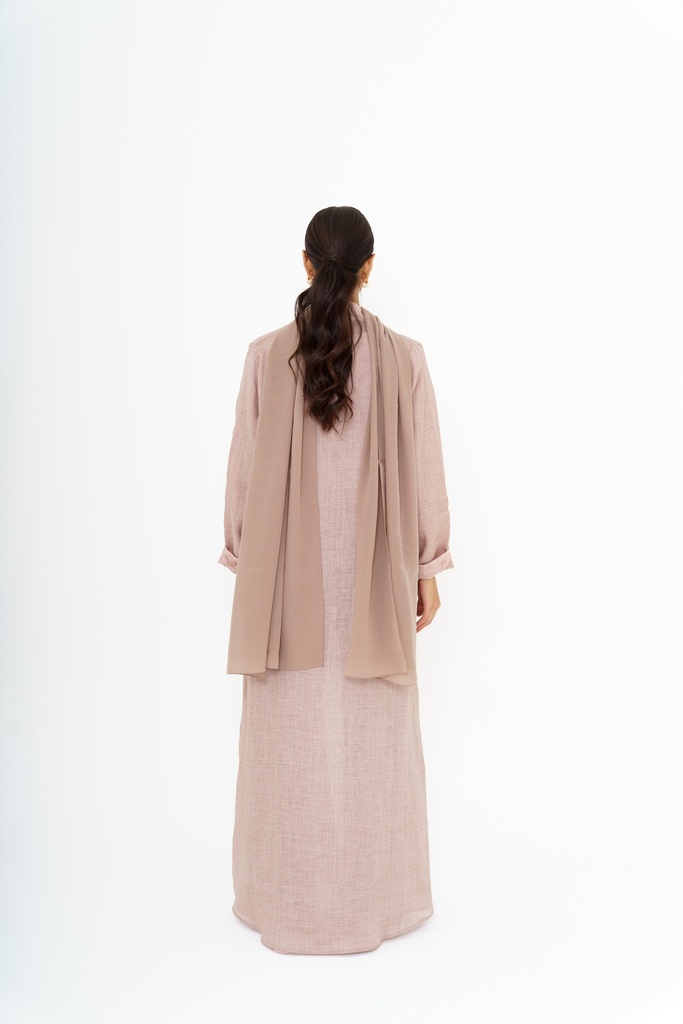 BLUSH WHISPER REVERSIBLE KIMONO
