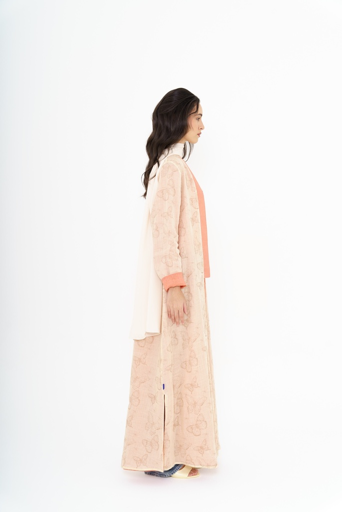 SUNSET FLUTTER REVERSIBLE KIMONO