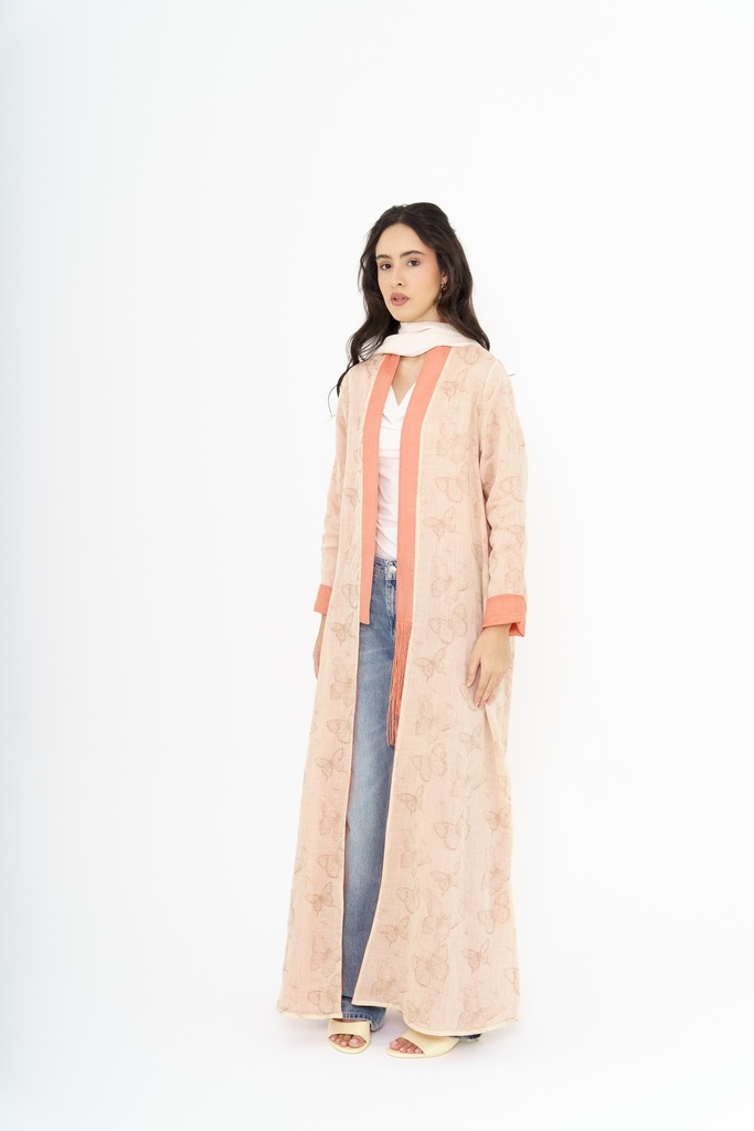 SUNSET FLUTTER REVERSIBLE KIMONO