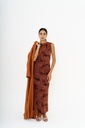 VERA RUST ROSE DRESS