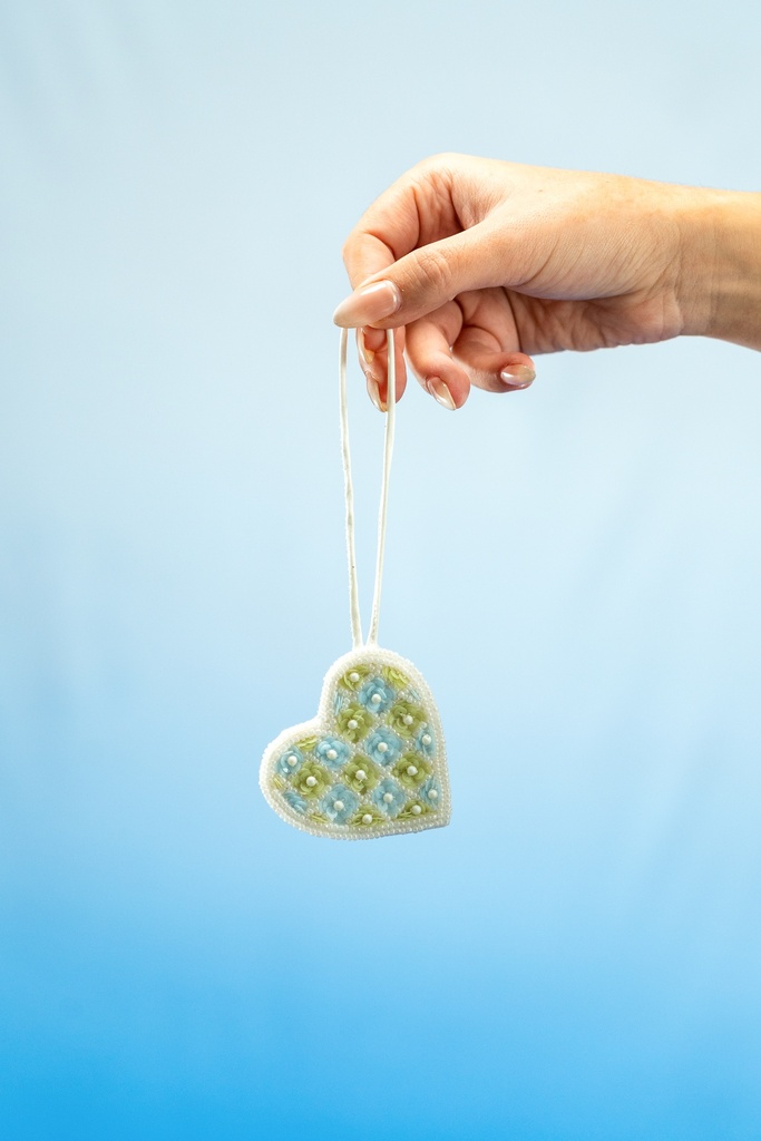 PASTEL CHECKERED HEART